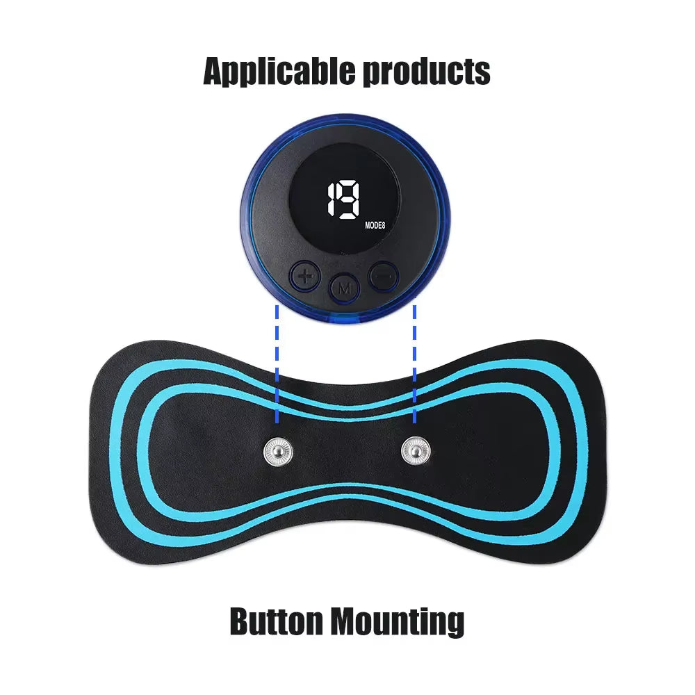 Neck Massager Gel Pads Trainer Hip Exerciser Replacement Slimming Tens Body Massager Patch Muscle Stimulator Sticker Gels