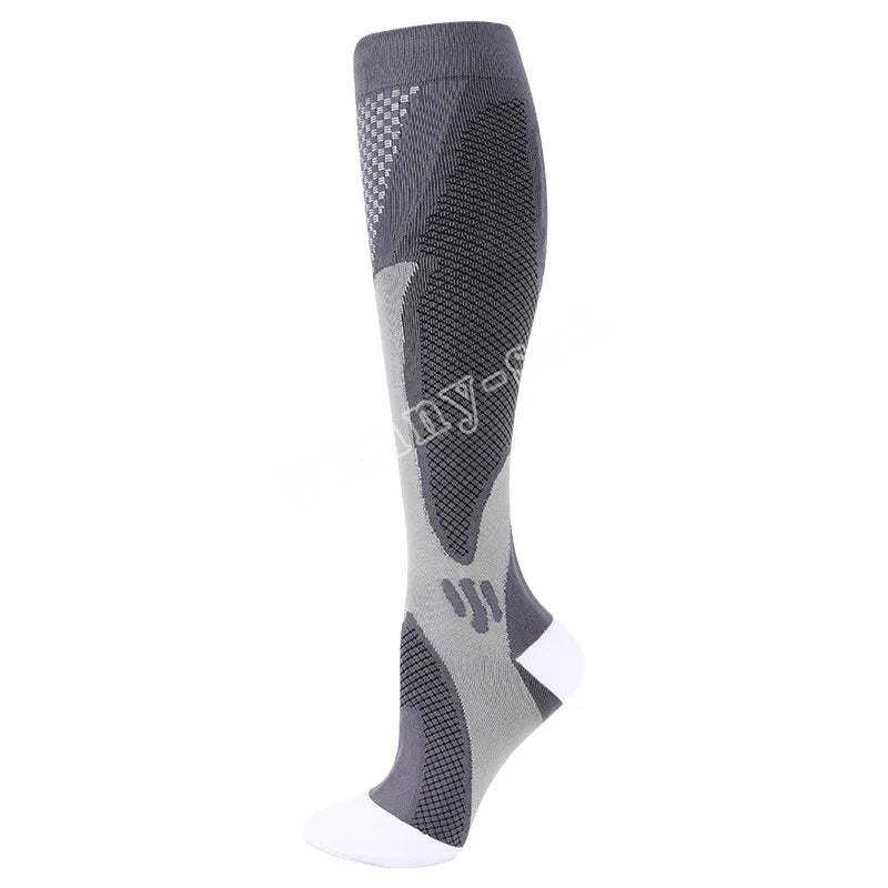 Compression Socks Running Sports Socks Medical Nursing 20-30Mmhg for Flight Travel Pregnancy Edema Diabetes Varicose Veins Socks