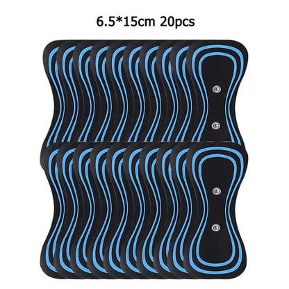 Neck Massager Gel Pads Trainer Hip Exerciser Replacement Slimming Tens Body Massager Patch Muscle Stimulator Sticker Gels