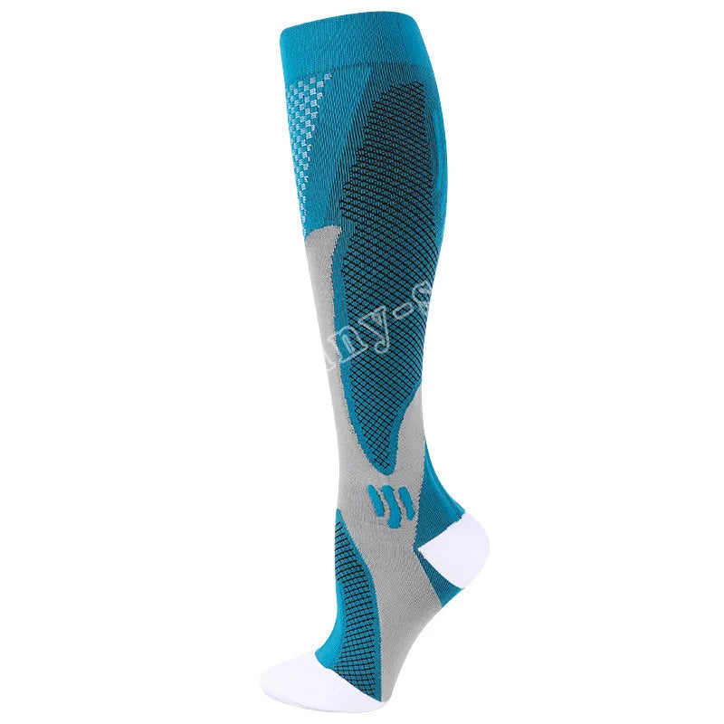 Compression Socks Running Sports Socks Medical Nursing 20-30Mmhg for Flight Travel Pregnancy Edema Diabetes Varicose Veins Socks