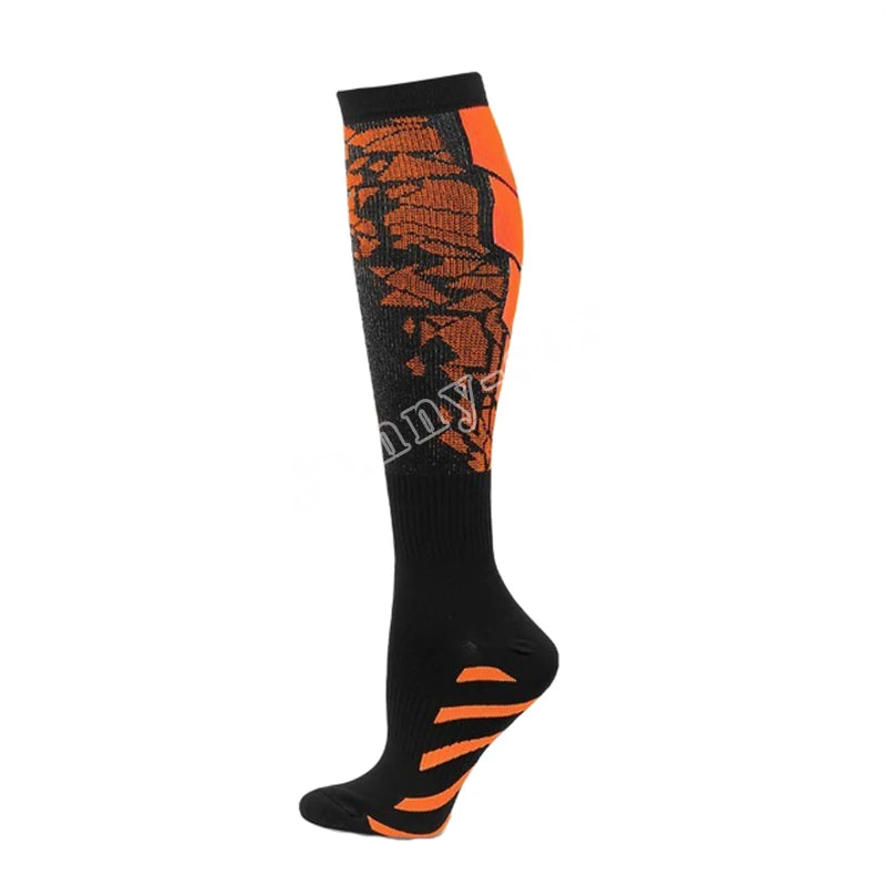 Compression Socks Running Sports Socks Medical Nursing 20-30Mmhg for Flight Travel Pregnancy Edema Diabetes Varicose Veins Socks