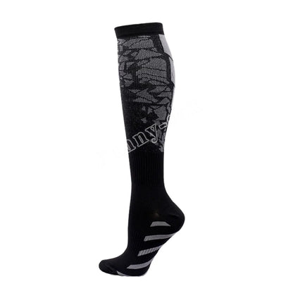 Compression Socks Running Sports Socks Medical Nursing 20-30Mmhg for Flight Travel Pregnancy Edema Diabetes Varicose Veins Socks