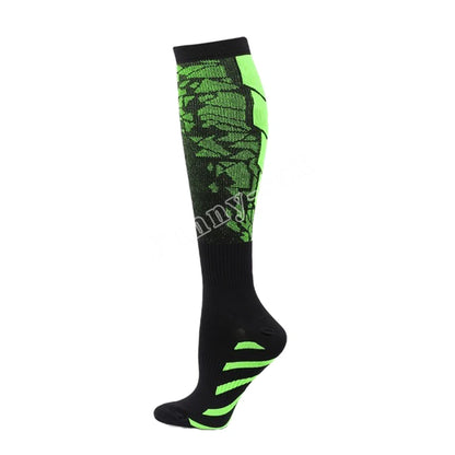 Compression Socks Running Sports Socks Medical Nursing 20-30Mmhg for Flight Travel Pregnancy Edema Diabetes Varicose Veins Socks
