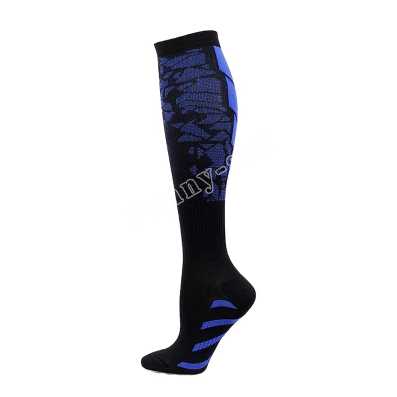 Compression Socks Running Sports Socks Medical Nursing 20-30Mmhg for Flight Travel Pregnancy Edema Diabetes Varicose Veins Socks